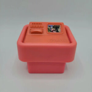 Mattel Barbie Vintage 1977 Dream House Furniture Pink Computer TV Nightstand